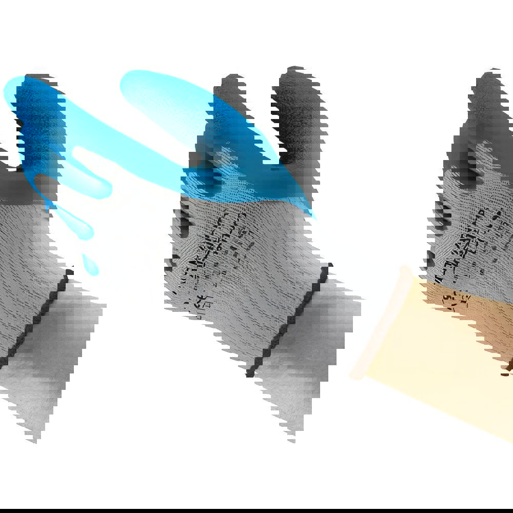 Series 80-100 General Purpose Work Gloves: Small, Rubber-Coated Cotton Blend